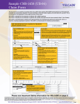 Sample CMS-1450 (UB-04) Claim Form CMS-1450 (UB-04) Claim Form completion for VELCADE for