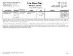 Life Care Plan Adrianna  Barrett Projected Evaluations