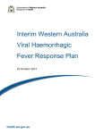 Interim Western Australia Viral Haemorrhagic Fever Response Plan