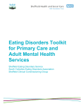 Eating Disorders Toolkit for Primary Care and Adult Mental Health Services