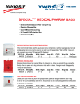 Mingrip Specialty Medical Pharma Bags