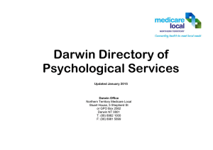 Darwin Directory of Psychological Services