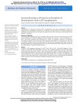 Increased Incidence of Fractures in Recipients of Hematopoietic