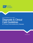Diagnostic & Clinical Care Guidelines