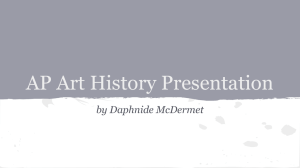 AP Art History Presentation - The Unstandardized Standard