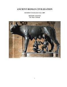 ancient roman civilization - University of Memphis, the Blogs