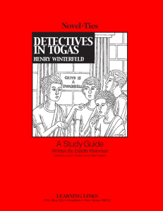 detectives in togas