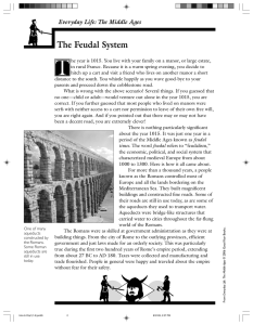 The Feudal System