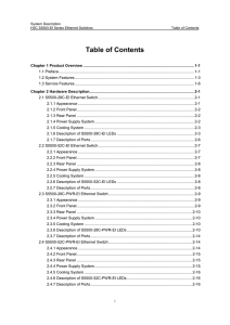 Table of Contents - HP Enterprise Group