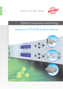 Optical transmission technology