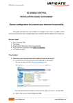 AC MOBILE CONTROL INSTALLATION GUIDE