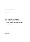 IP Telephony and VoBB briefing paper