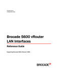 Brocade 5600 vRouter LAN Interfaces Reference Guide, v3.5R6