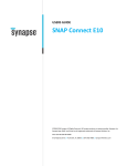 SNAP® Connect E10 User Guide