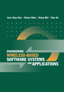 Engineering Wireless-based Software Systems and Applications