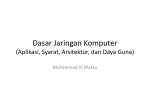 Dasar Jaringan Komputer