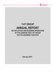 Annual Report on the status and business