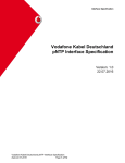 Vodafone Kabel Deutschland pNTP Interface Specification