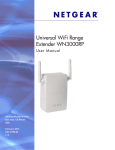 Universal WiFi Range Extender WN3000RP