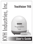 TracVision TV3 User`s Guide