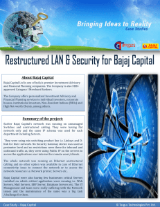 Summary of the project: About Bajaj Capital