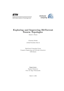 Exploring and Improving BitTorrent Swarm Topologies