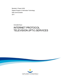 internet protocol television (iptv) services