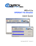 vipersat file streamer user guide