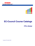 EC-Council Course Catalogs