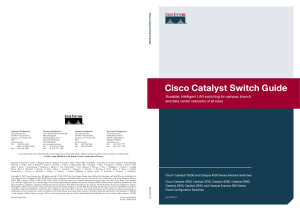 Cisco Catalyst Switch Guide