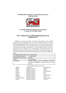 D2.3 “Enhanced SCAMPI Implementation and Applications”