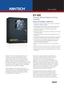 KT-400 - Kantech