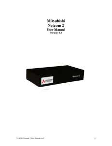 Mitsubishi Netcom 2 - Mitsubishi Electric Power Products, Inc.