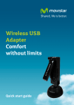 Wireless USB Adapter Comfort without limits