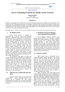 Survey of Routing Protocols for Mobile Ad-hoc - dl.edi