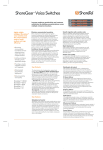 Shoregear Data Sheet