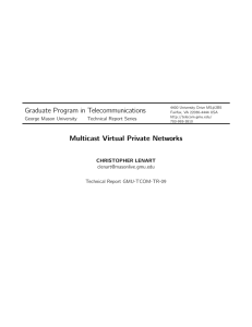 Multicast Virtual Private Networks
