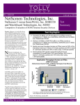 NetScreen Technologies, Inc. NetScreen-5 versus