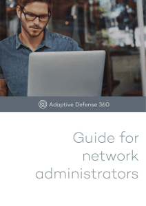 Guide for network administrators