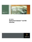 Deployment Solution™ 6.8 PXE Overview