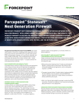 Forcepoint™ Stonesoft® Next Generation Firewall