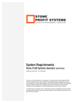 System Requirements - Stone Profit Systems