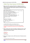 CCNA 2 Final Exam Answers v5.0 2015 (100%) PDF