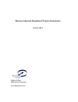 Benicia Industrial Broadband Project Assessment