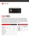 QX50 Tech Data Sheet - Epygi Technologies, Ltd.
