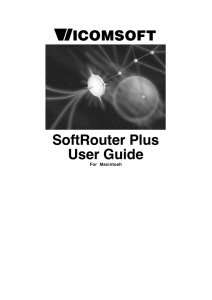 SoftRouter Plus User Guide