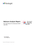 Malware Analysis Report - Alcatel