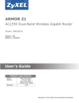 ARMOR Z1 User`s Guide
