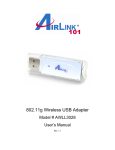 802.11g Wireless USB Adapter