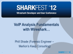 VoIP Analysis Fundamentals with Wireshark…